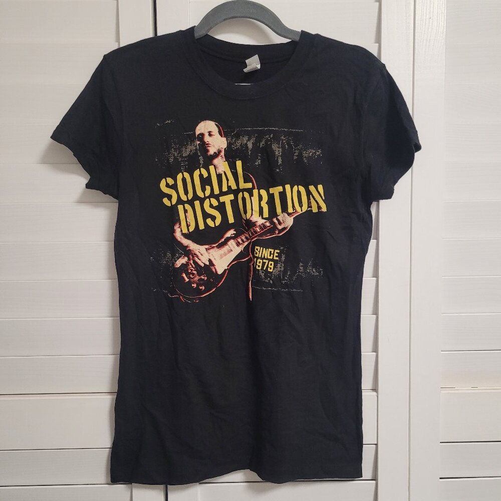 Social Distortion Mike Ness Photo Tee Shirt